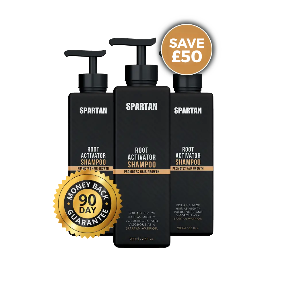 Spartan™ Root Activator Shampoo — 3 Month Supply