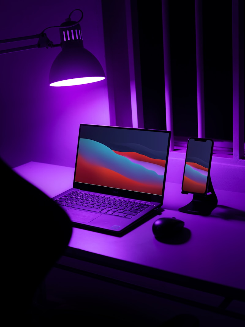 RGB Gaming Mouse Pad - LED Lighting Detail